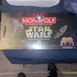 Star Wars Monopoly 1997 Limited Edition 
