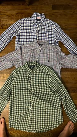 Triple Bundle of Polo Ralph Lauren long sleeve men’s shirts 