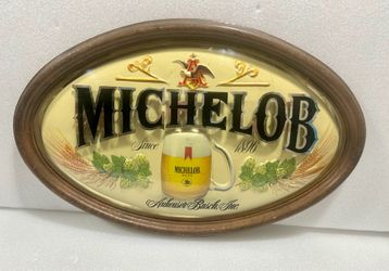 Michelob Beer Bar Sign Since 1896