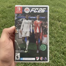 🔥 Brand New EA Sports FC 26 (Nintendo Switch) 🔥  Selling a brand new copy of EA Sports FC 26 for Nintendo Switch. Only opened to check contents — ev