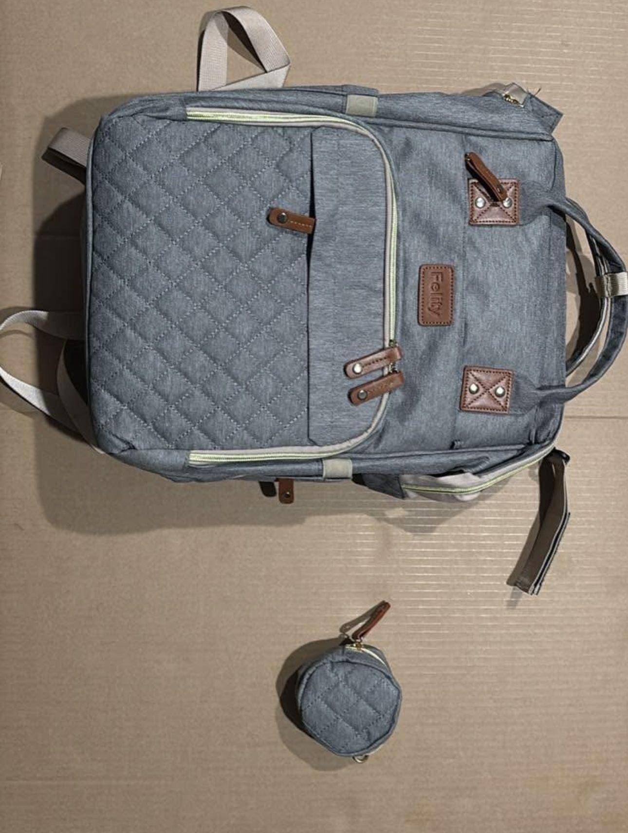 Diaper Backpack Set β Brand New!