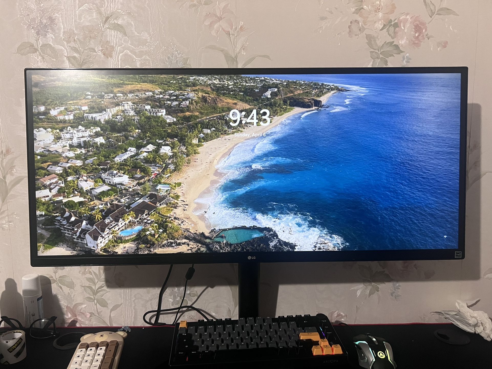 LG 34” UltraWide Monitor - Works Perfectly!
