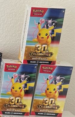 Pokemon 30th Anniversary Booster Bundle