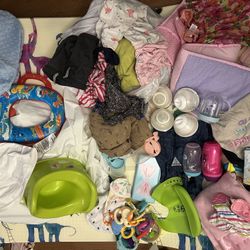 Baby And Toddler Bundle Box With Baby Bathtub 