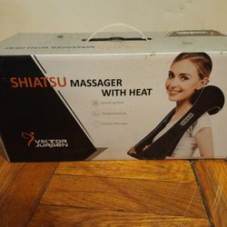 Viktor Jurgen Shiatsu Massager with Heat NEW