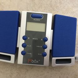 MBOX FM/ALARM CLOCK