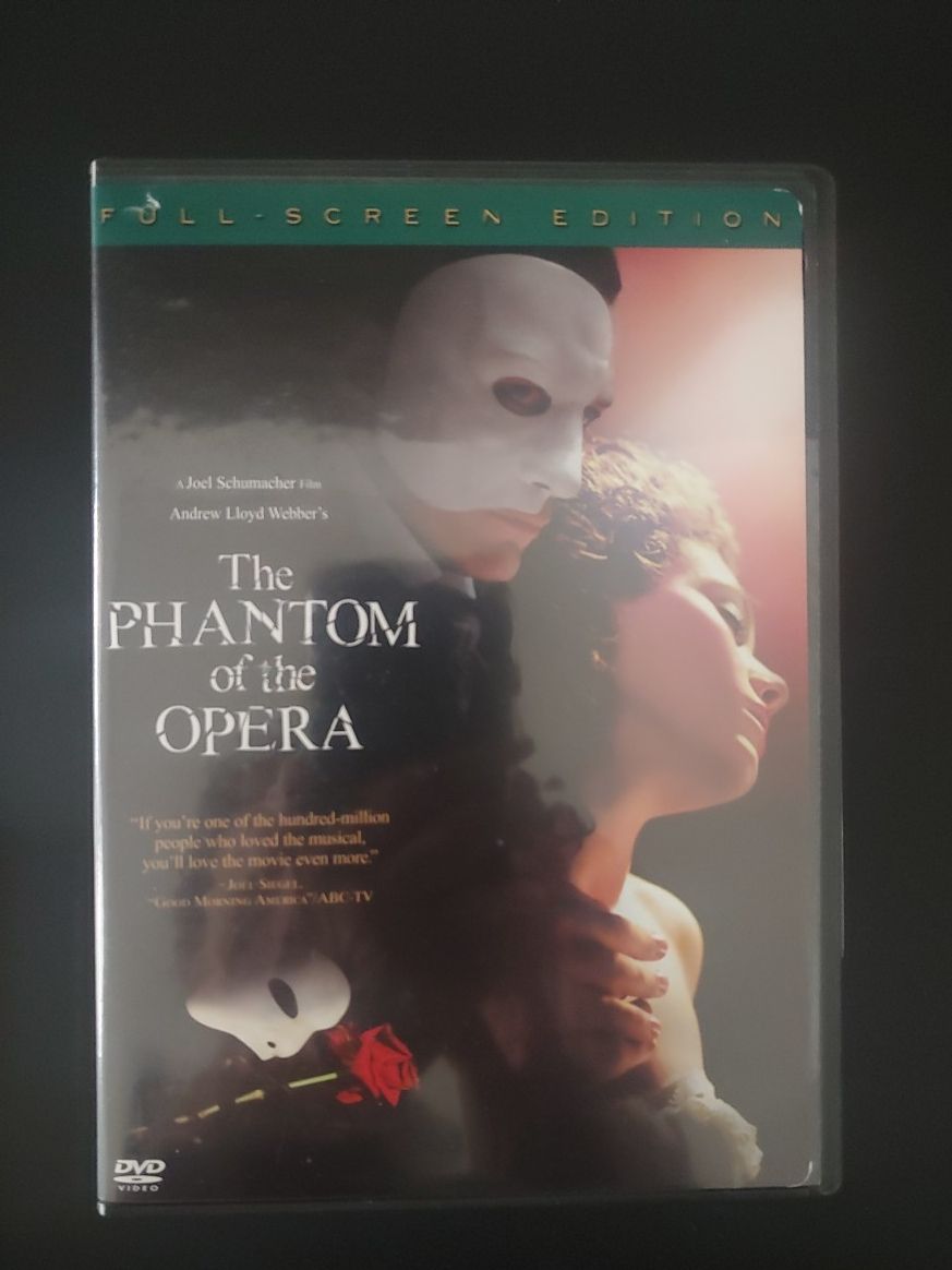 "The Phantom of the Opera" DVD