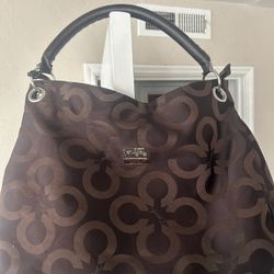 Vintage Large Coach Bag 