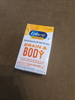 Enfamil Poly-Vi-Sol Multivitamin & Iron Drops (New, Sealed)