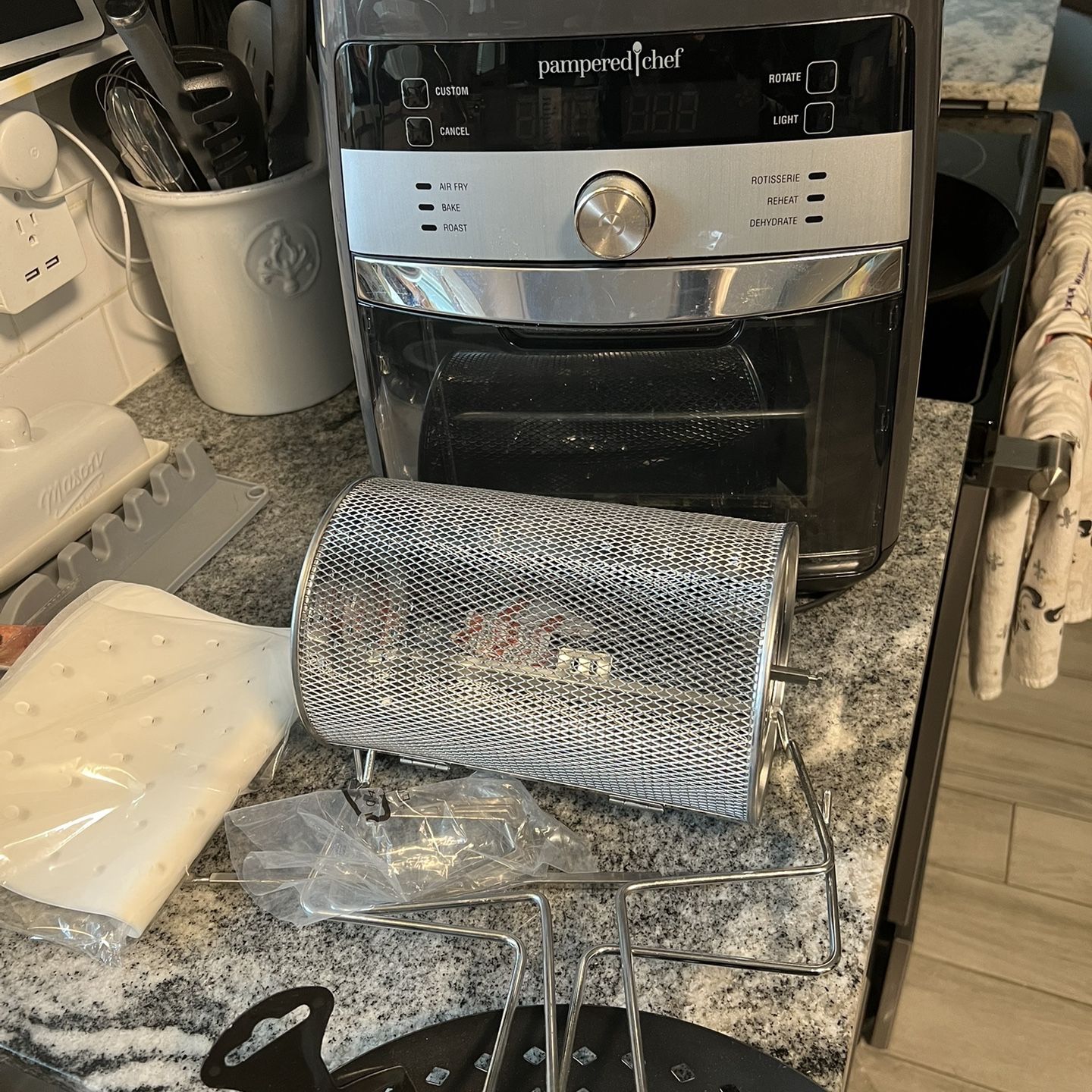 Pampered Chef Deluxe Air Fryer