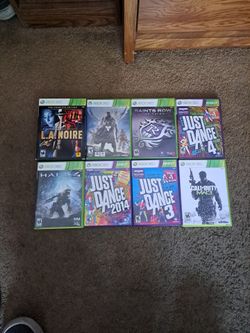 Video games for Xbox 360 and Playstation 4