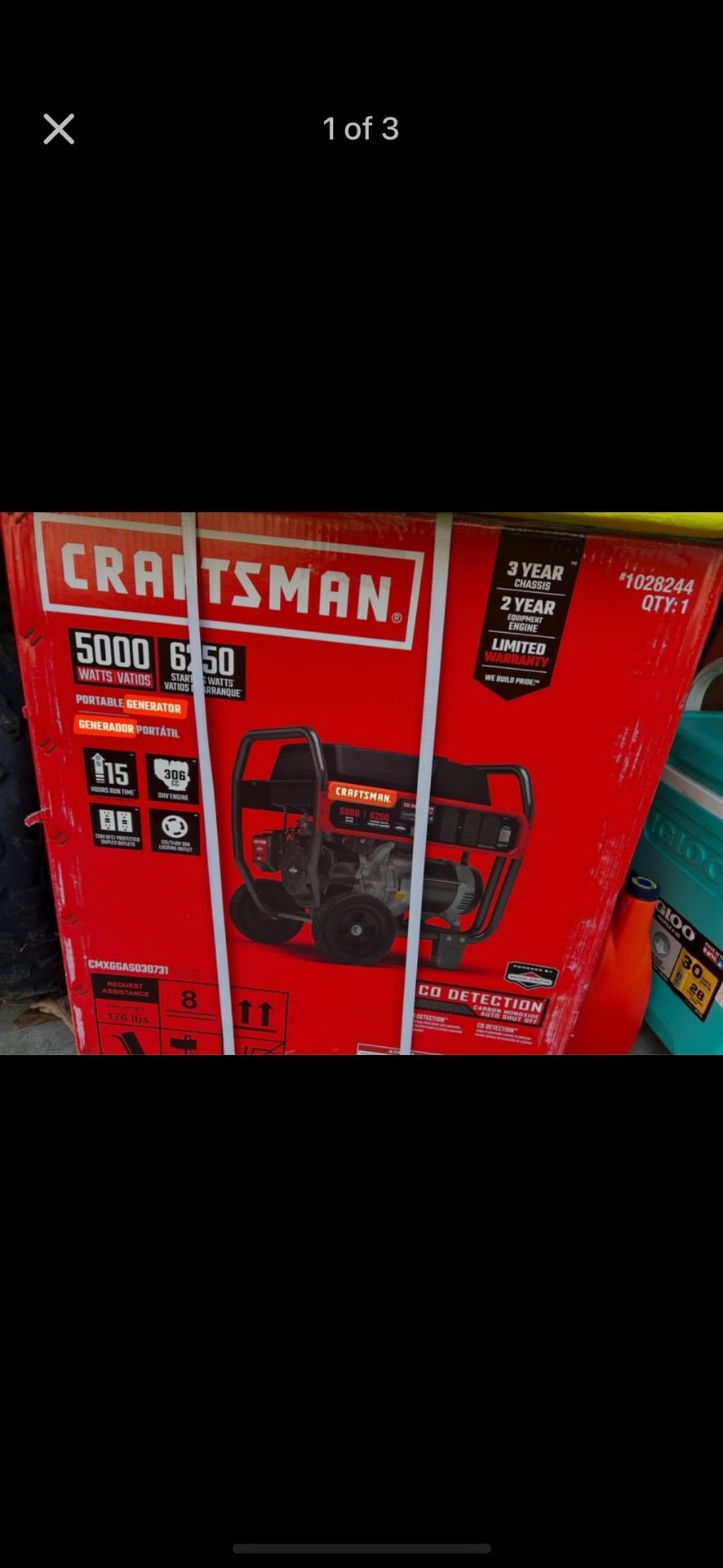 Craftsman 5000 Watta Generator Brand New