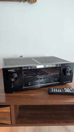 Denon AVR-S510BT 5.2-Ch 4K AV Receiver with Bluetooth