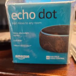 Amazon - Echo Dot (3rd Gen) new in sealed box