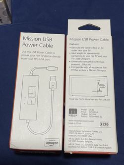 Made for Amazon, USB Power Cable (Eliminates the Need for AC Adapter