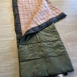 Sleeping Bag 62” W X 77”L
