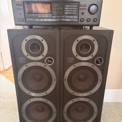 Onkyo receiver & Wharfedale Ventana series speakers