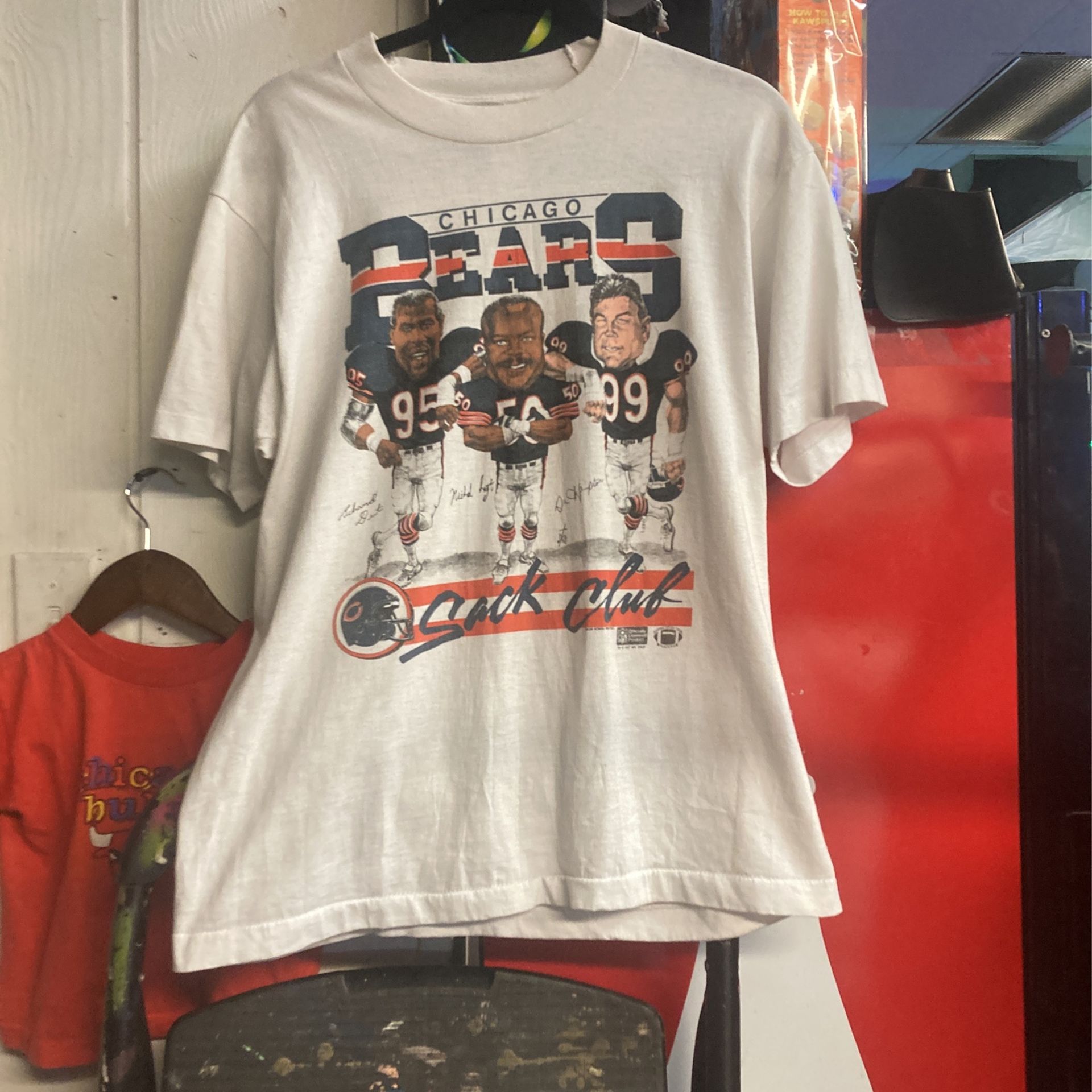 Chicago Bears Bobble Heads Tshirt