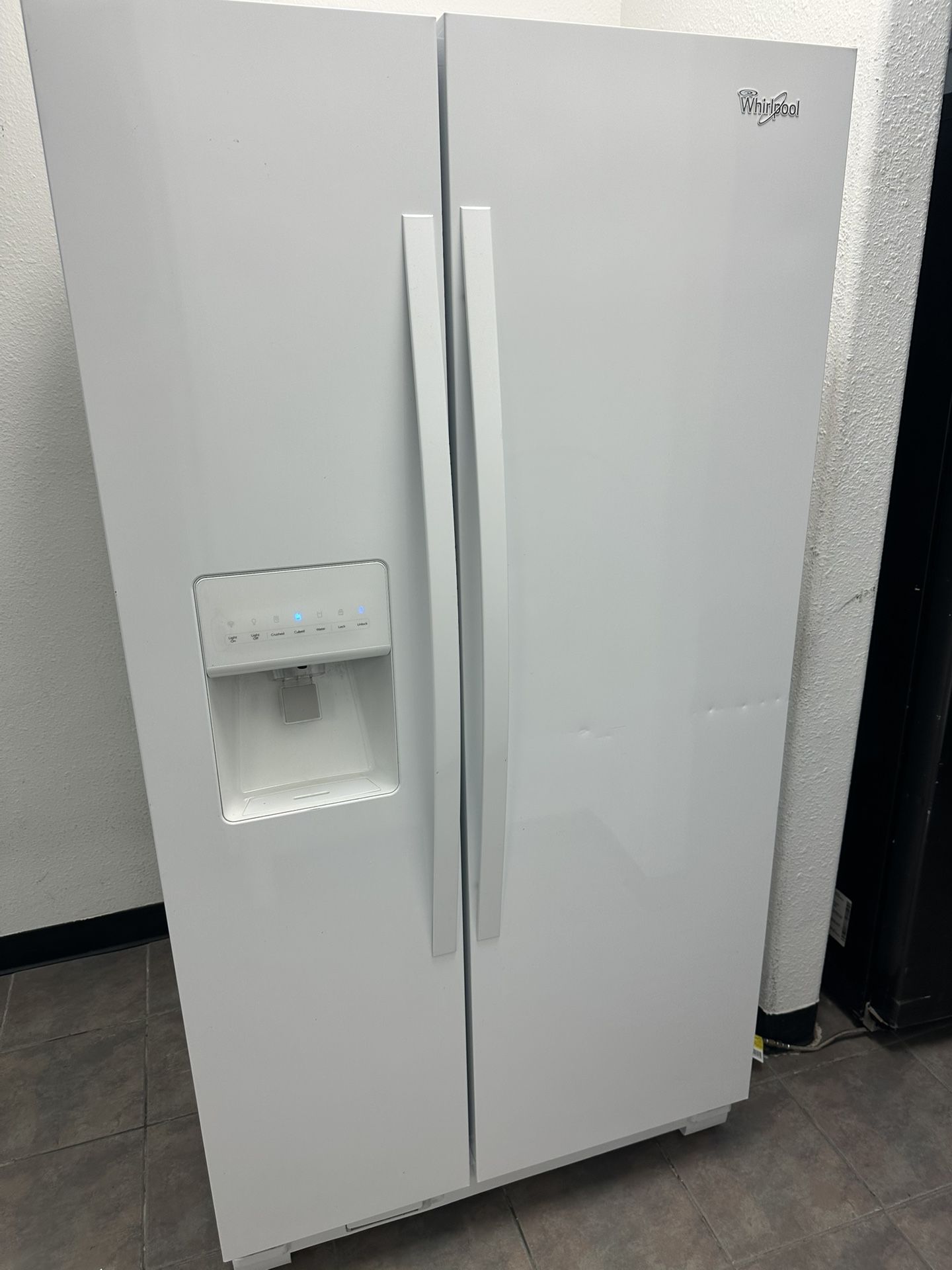 Whirlpool White Side By Side Refrigerator