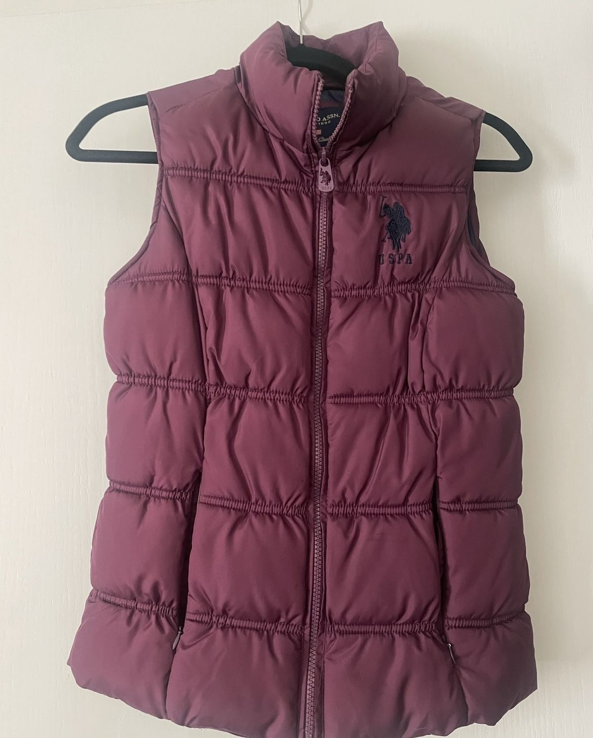 Womens Polo Puffer Vest 