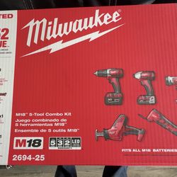 Milwaukee tool set brand new