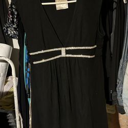 Black, Short Cocktail Dress