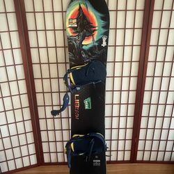 159W Lib Tech Dynamo with Union Bindings