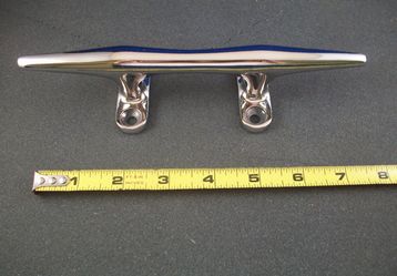 8” Stainless Steel Boat Cleat