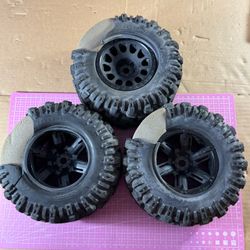Traxxas xmaxx 7772X RC Wheels and Tires 24mm hex blown