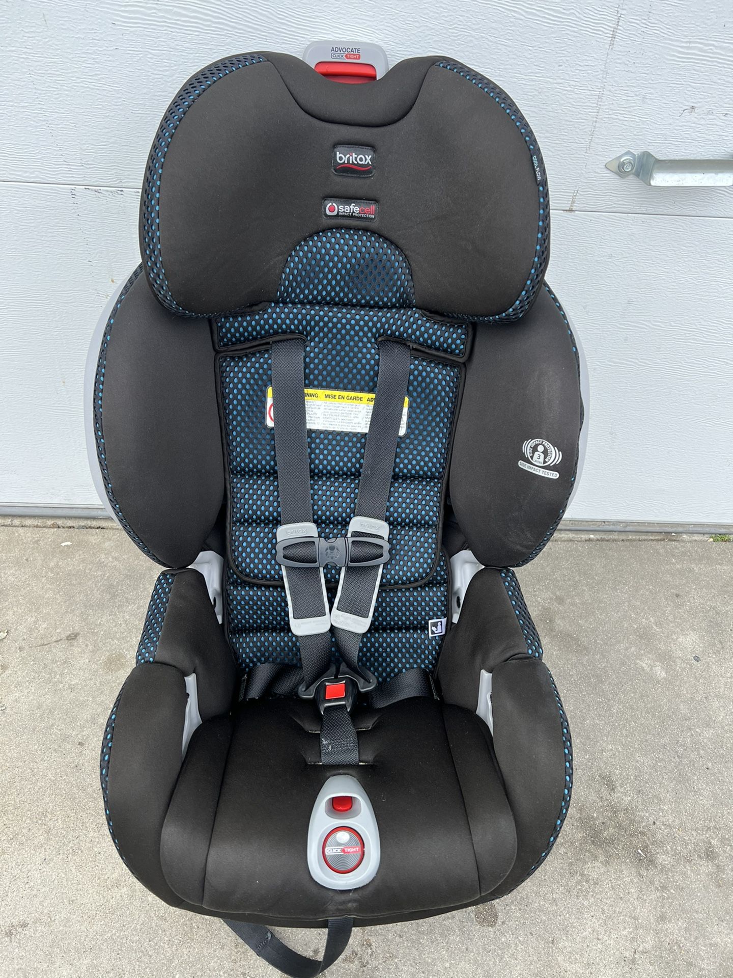 CAR SEAT BRITAX ADVOCATE CLICK TIGHT CONVERTIBLE