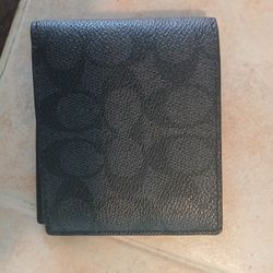 Leather Coach Wallet