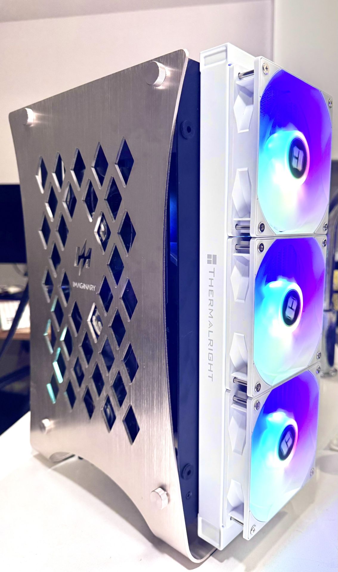 ITX Liquid water Cooling Gaming pc Ryzen 9 5900x 32gb ram rtx 3080 1tb ssd