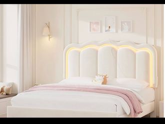 FULL SIZE HEAD-BROAD AND BED