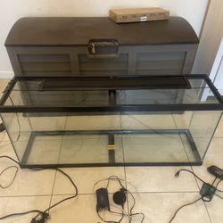 Fish Tank With Accessory’s 