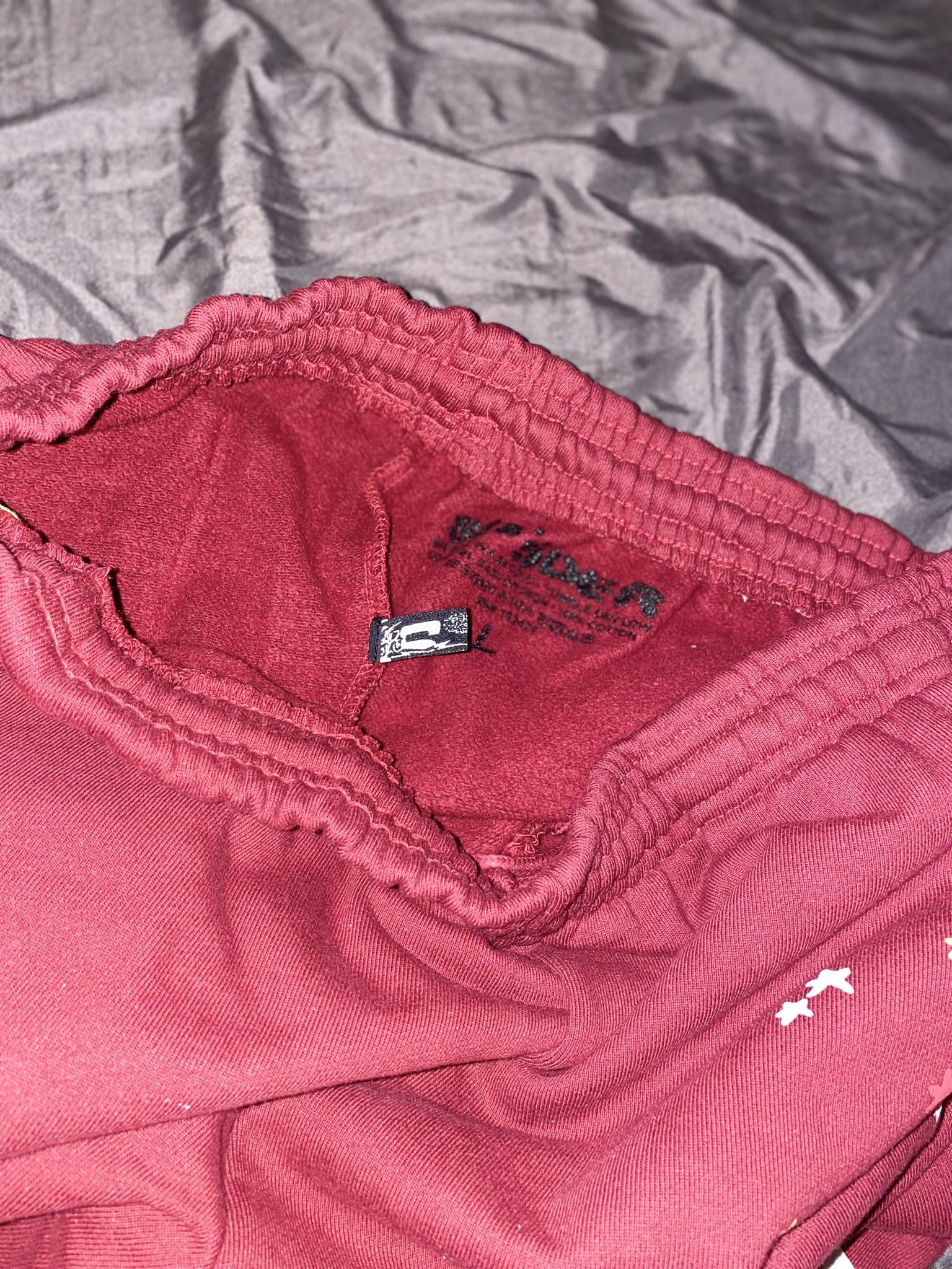 Sp5der Jogger Color Maroon