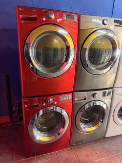 LG washer and dryer
