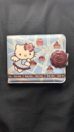 Vintage Hello Kitty Bifold Wallet Patisserie Design