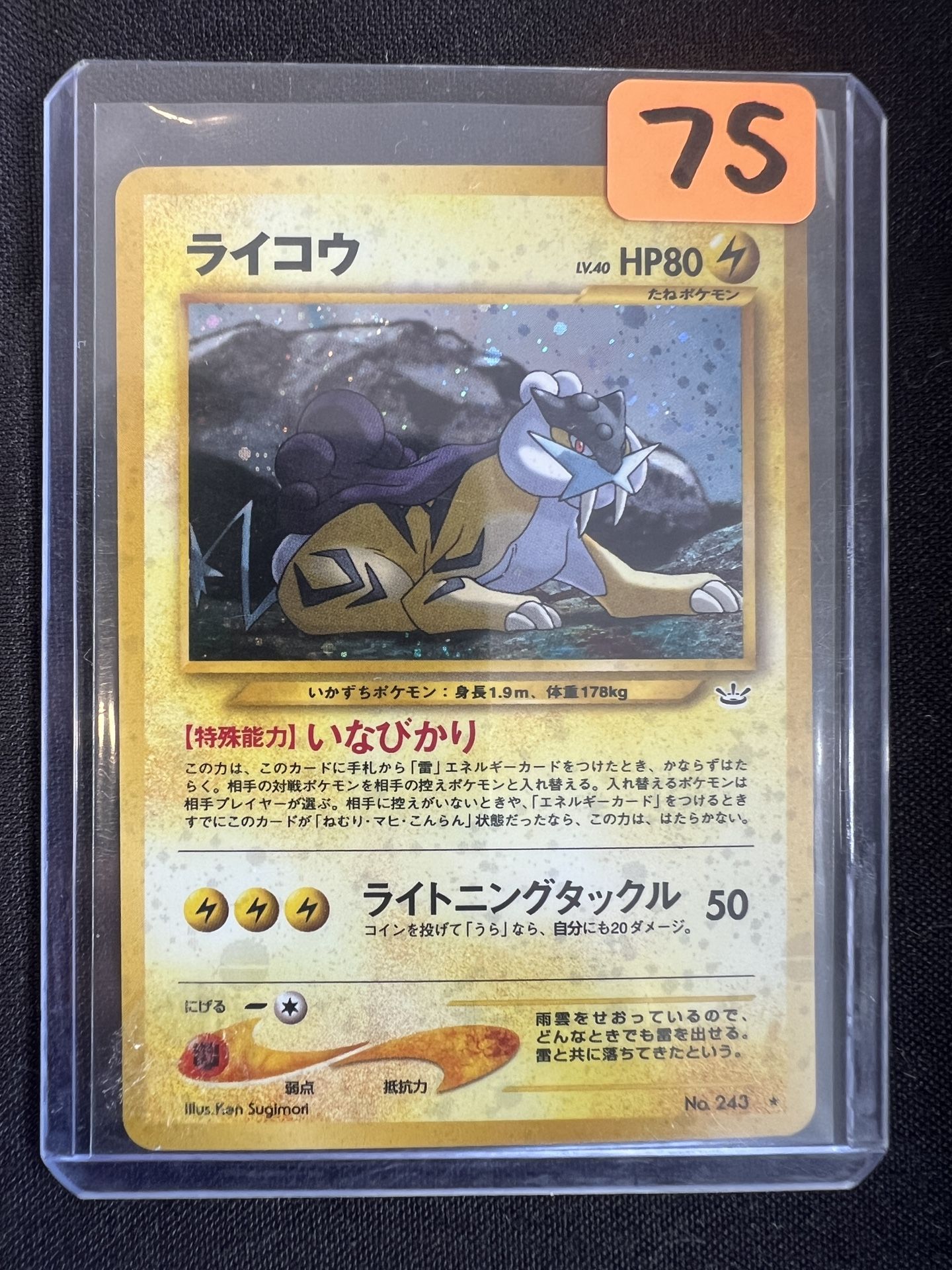 Raikou Awakening Legends - Pokemon