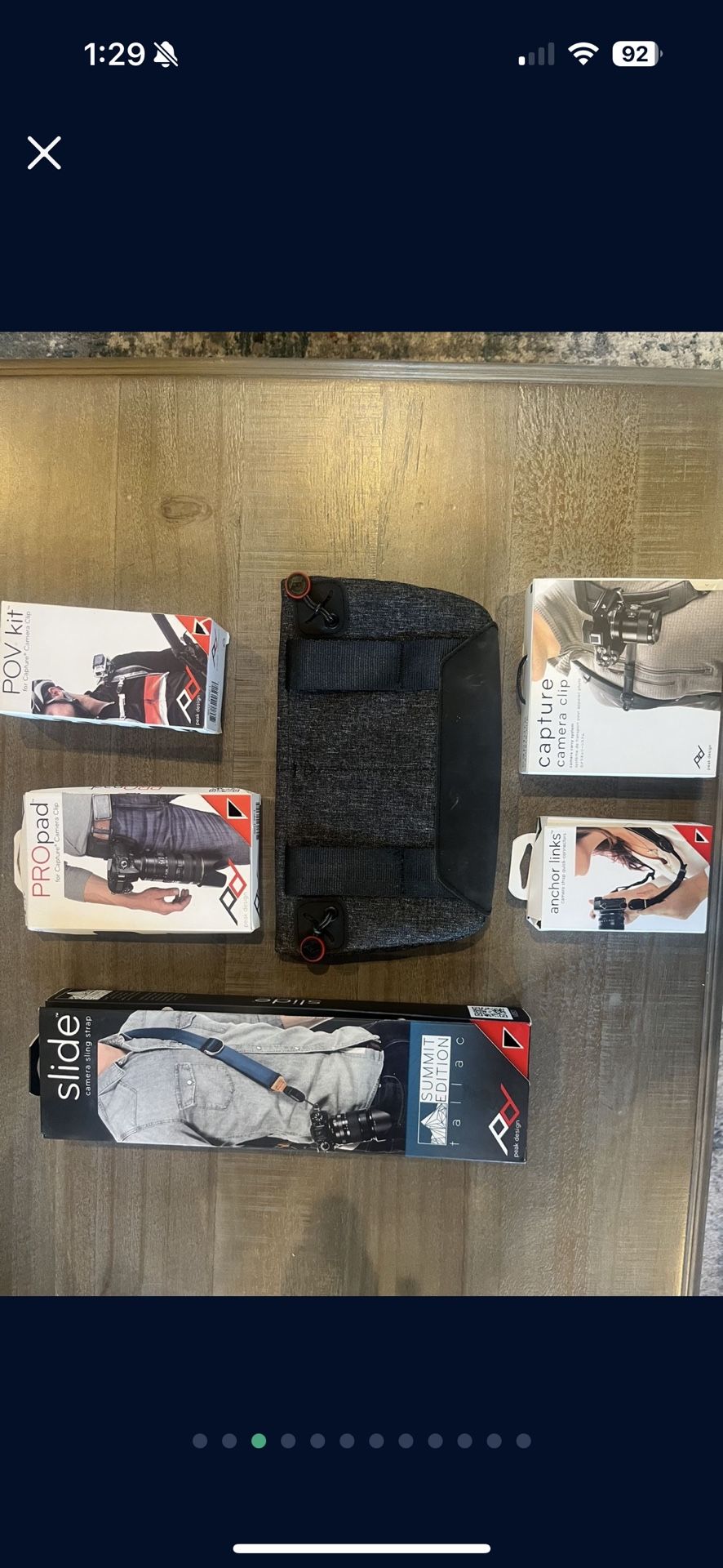 **Brand NEW* Pro Camera Accessories by Peak Design - Clips, Straps, Holster, Bags & More