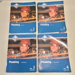 Plumbing Level 1, 2, 3 & 4 Trainee Guide by NCCER 4th Edition Trade Paperback