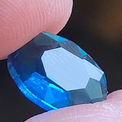 Tanzanite Elestial Fire Andara Crystal Sea Foam Blue 4.35ctw 