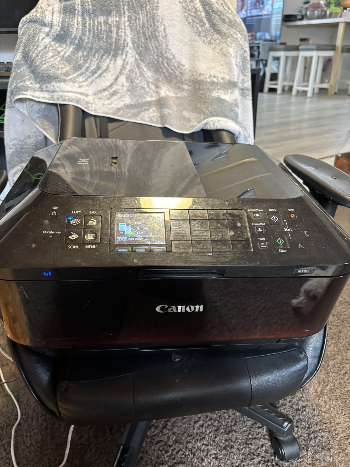 Cannon Pixma Mx922 Printer
