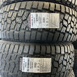 ARISUN ZG06 ALL TERRAIN 35/12.50R20 Price$190 Each