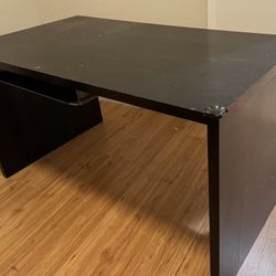 Black IKEA Desk