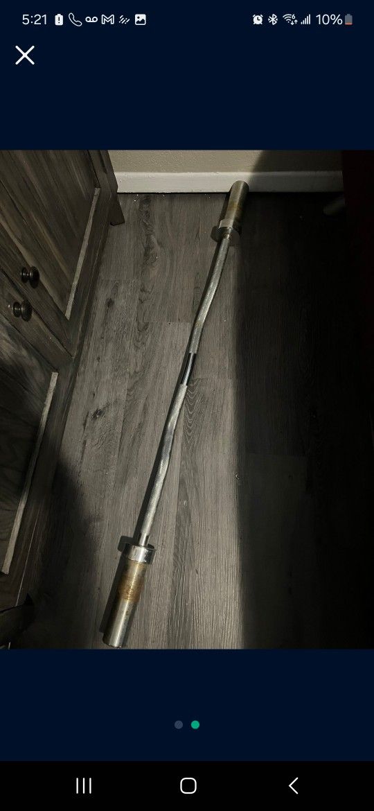 25lb EZ Curl Bar Used