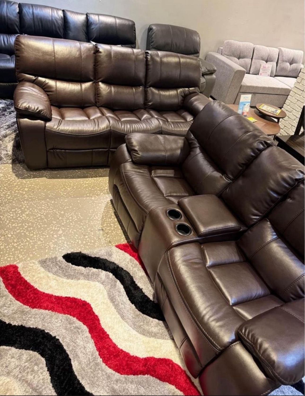 COMFY NEW RECLINING SOFA AND LOVESEAT SET ON SALE ONLY $1099. IN STOCK SAME DAY DELIVERY 🚚 EASY FINANCING 