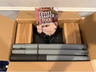 Brand New WaLensee 10x10 Heavy Duty Steel Ground Tamper
