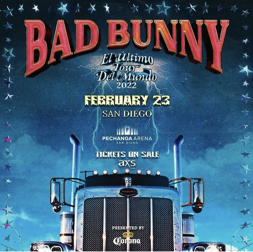 BAD BUNNY TICKETS CONCERT SAN DIEGO PECHANGA