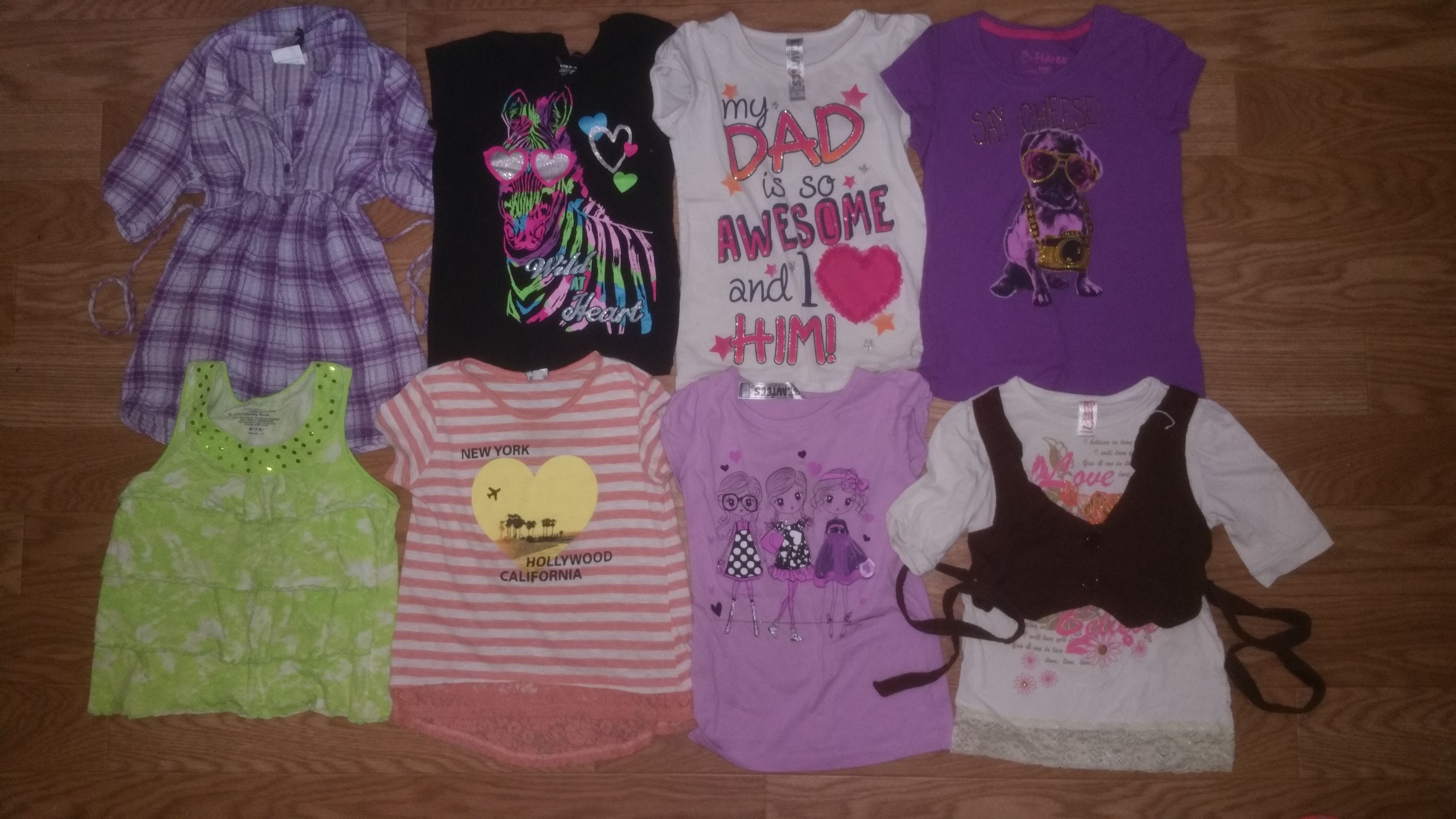 6t girls clothes bundle lot 40 pcs