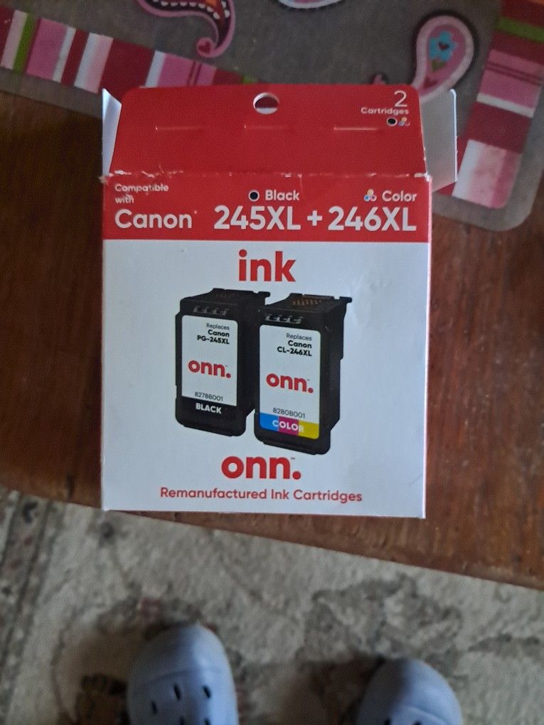 PRINTER INK COMBO PACK PG 245 xl & CL 246xl